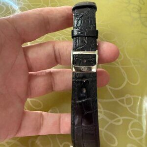 Girard-Perregaux 18K gold crocodile watch strap-19mm